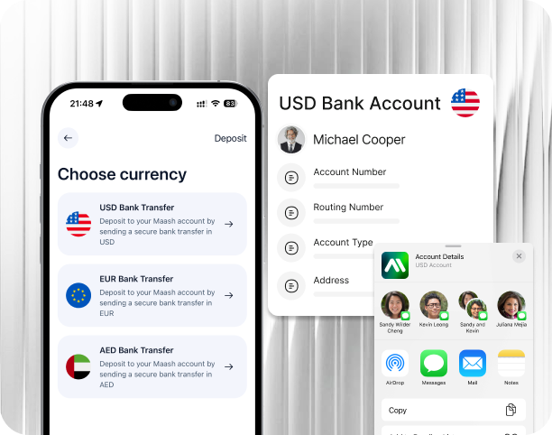 Mobile-ready account experience
