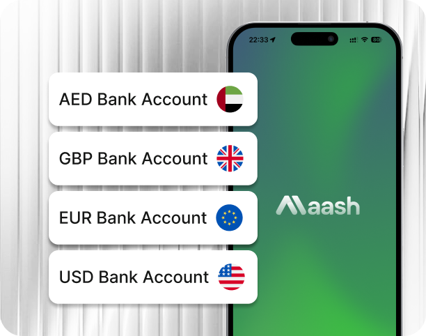 Multi-currency account overview
